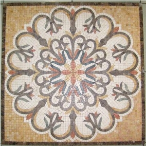 Mosaic Flower Medallion