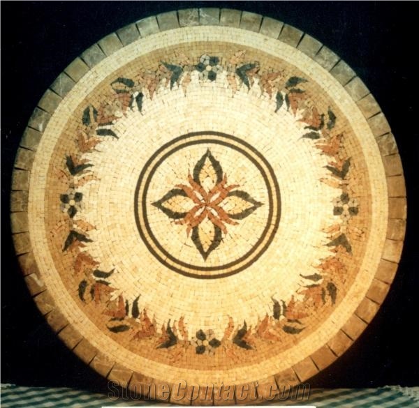 Mosaic Round Decorative Medallions