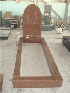 Indian Red Granite Monuments