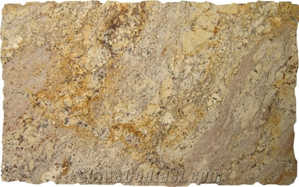 Revelation Granite Slabs, Brazil Yellow Granite