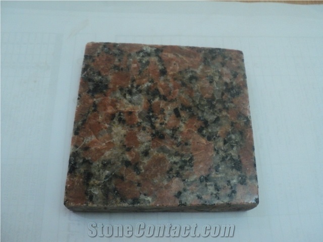 Red Aswan Granite Tile