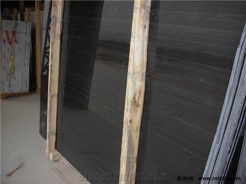 Imperial Wooden Marble,black Wooden Marble Slab