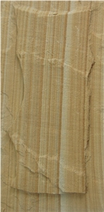 QC-China Wooden Sandstone Mushroom Stone