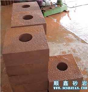XL-sandstone Red Sandstone Landscaping Products