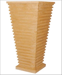 XL- Yellow Sandstone Column Pillars