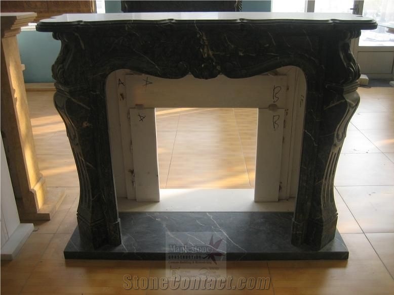 Black Marble Fireplace Mantel From China 117029 Stonecontact