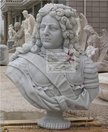 Marble Bust Carving,Head Statue