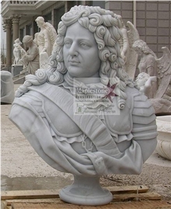 Marble Bust Carving,Head Statue