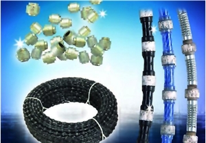 Diamond Wire Saw for Mining,block Squaring,profill