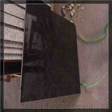 China Black Pearl Granite Tile