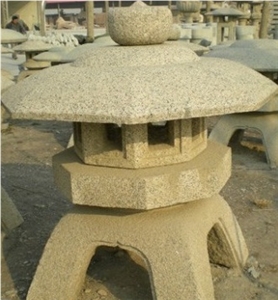 Yellow Granite Lanterns