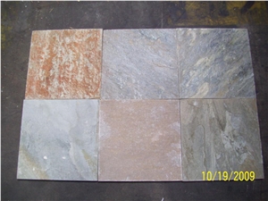 Amber Gold Quartzite Tile