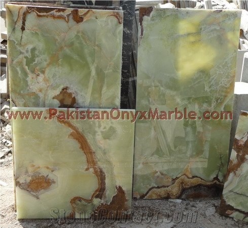 Pakistan Green Onyx Tiles