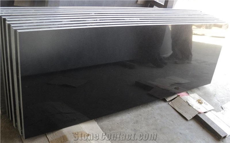 Absolute Black Granite Slab