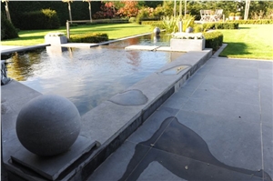 Blue Stone Pool Coping