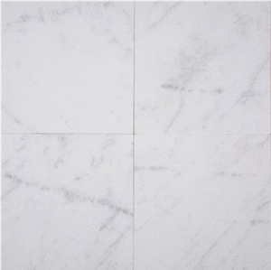 Bianco Venato Polished Marble Tile, Italy White Marble