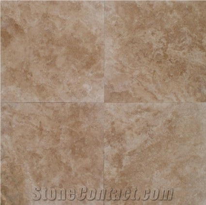Cafe Light 18x18 Honed and Filled Travertine Tile