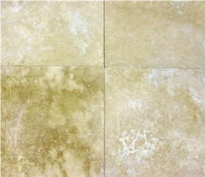 Crema Turco 24x24 Honed and Filled Travertine Tile