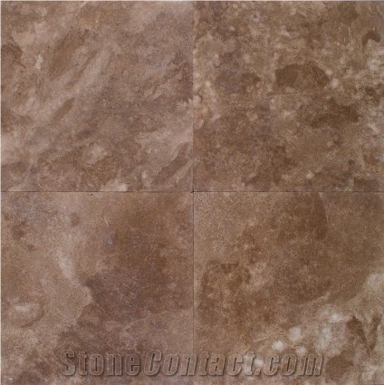 Hazelnut 18x18 Honed and Unfilled Travertine Tile