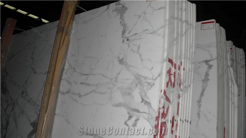 Prali Statuario Marble Slabs & Tiles, Italy White Marble