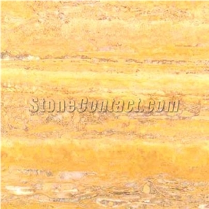 Desert Gold Fleuri Travertine Slabs & Tiles