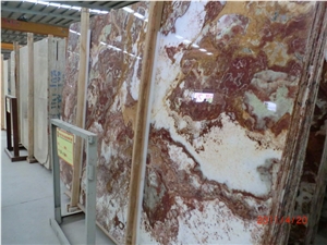 Red Onyx Slab
