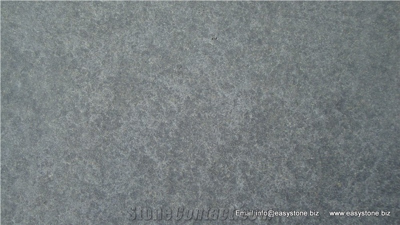 Mongolia Black Granite Flamed Tile