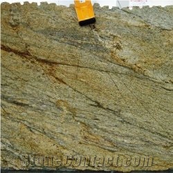 Golden River Granite Slabs 3cm, Brazil Yellow Granite