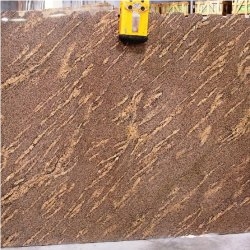 Juparana California Granite Slab, Brazil Yellow Granite