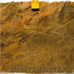 Pietra Imperiale Granite Slab 2cm, Brazil Yellow Granite