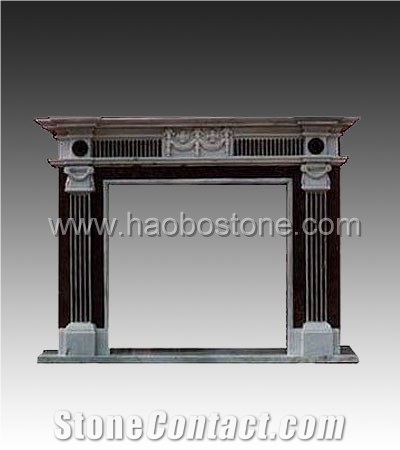Stone Fireplace European Style Granite Fireplace Natural Stone