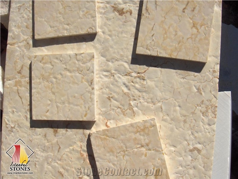Brushed Tigris Beige Marble Tiles Bej6311