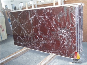 Rosso Levanto Turco Marble Slab, Turkey Red Marble