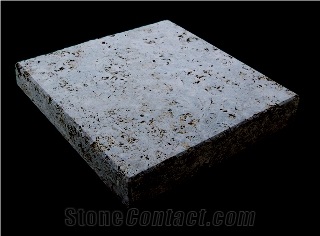 Burenbruch Shell Limestone Tile, Germany Beige Limestone