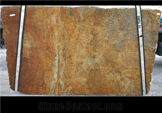 Copper Canyon Granite Slab, Brazil Brown Granite