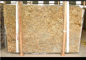 Crema Romanzo Granite Slab,Yellow Granite