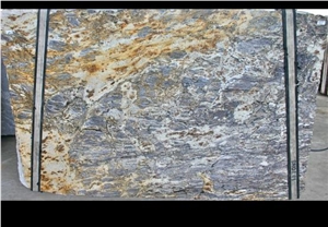 Hurricane Blue Granite Slab