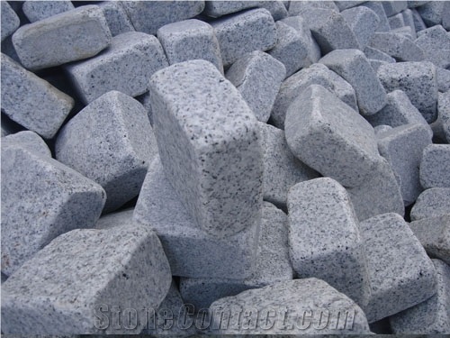 G603 Light Grey Cube Stone,Paving Stone