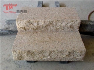 Mushroom G682 Outdoor Step and Stairs,yellow Granite