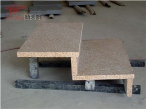 Polish Indoor G682 Stairs and Steps,yellow Granite