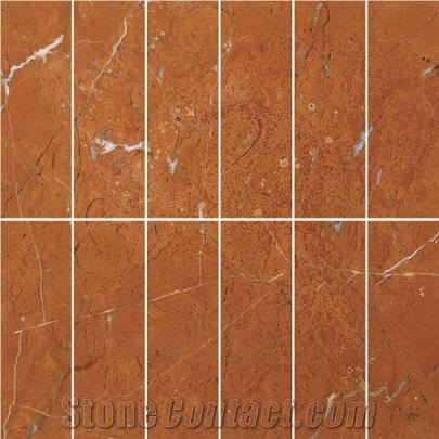 Marble Mosaic Red Alicante