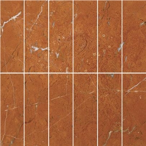 Marble Mosaic Red Alicante