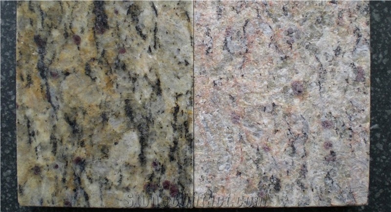 Santa Cecilia Clic Granite Giallo Tiles Santa Cecilia Clic Granite Giallo