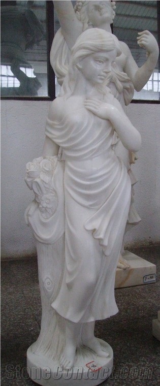 Stone Sculpture, Hand Carved Figures