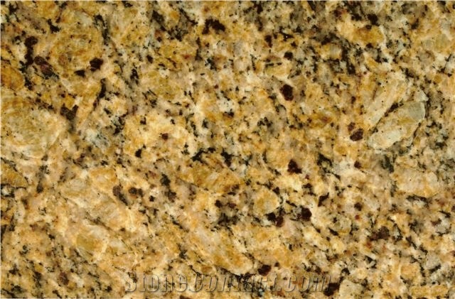 New Venetian Gold Granite Tile, Brazil Yellow Granite
