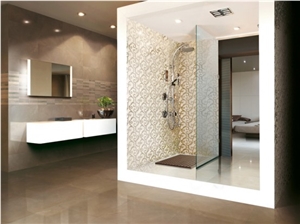 Glass Mosaic Bathroom Design