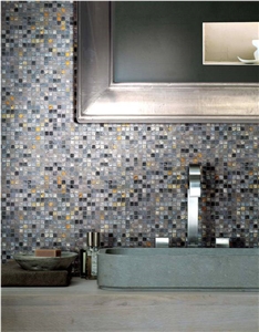 Kitchen and Bathroom Glass Wall Mosaic