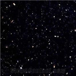 Black Galaxy Granite Tile Polished 18x18