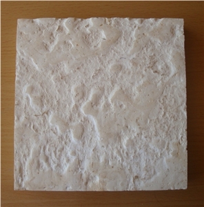 Brushed Dominican White Coral Stone Tiles