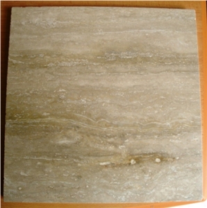 Dominican Filled and Honed Travertine